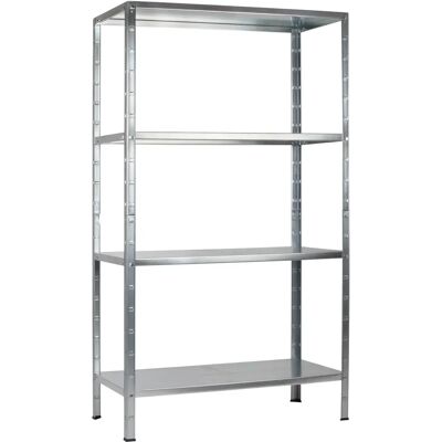 Étagère métallique Schulte Regalwelt - 4 niveaux, 180x90x40cm - Publicité Étagère métallique Schulte Regalwelt - 4 niveaux, 180x90x40cm - Publicité
