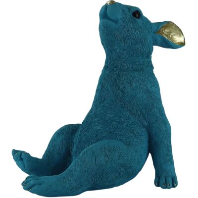 AM DESIGN - Hase Sternengucker - Blau - Decorative figurine AM DESIGN - Hase Sternengucker - Blau - Decorative figurine