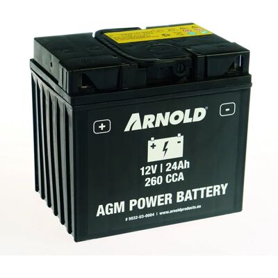 Arnold AZ104/AGM 12-24 Glasvezelbatterij - Linker Terminal - Batterijsoort Arnold AZ104/AGM 12-24 Glasvezelbatterij - Linker Terminal - Batterijsoort