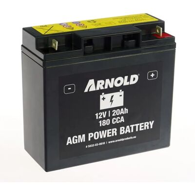 Arnold AZ110 AGM Batterij - 12-20A, Recht Terminal - Batterij Arnold AZ110 AGM Batterij - 12-20A, Recht Terminal - Batterij