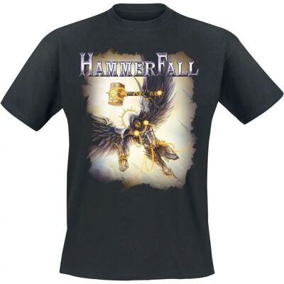 HammerFall Hammer Of Dawn - Unisex Kortærmet T-Shirt - Officiel HammerFall Hammer Of Dawn - Unisex Kortærmet T-Shirt - Officiel