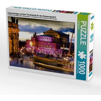 CALVENDO - Theaterplatz Prep - Semperoperball - Puzzle CALVENDO - Theaterplatz Prep - Semperoperball - Puzzle
