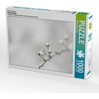 CALVENDO - Puzzle Blanc Fin - 1000 piezas - Puzzle CALVENDO - Puzzle Blanc Fin - 1000 piezas - Puzzle