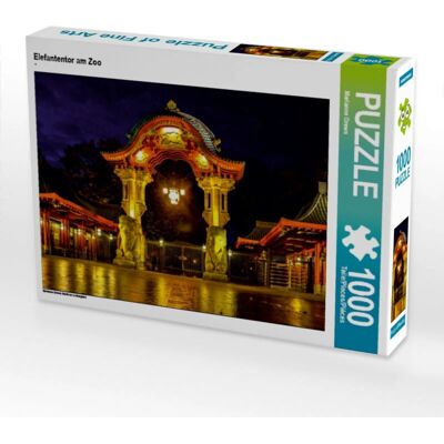 CALVENDO - La Porte des éléphants - 1000 pezzi - Puzzle CALVENDO - La Porte des éléphants - 1000 pezzi - Puzzle