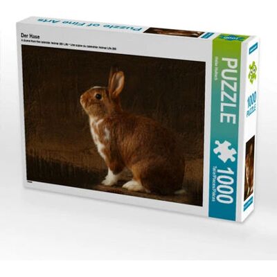 CALVENDO - Le lièvre - 1000 piezas - 64 x 48 cm - Rompecabezas CALVENDO - Le lièvre - 1000 piezas - 64 x 48 cm - Rompecabezas