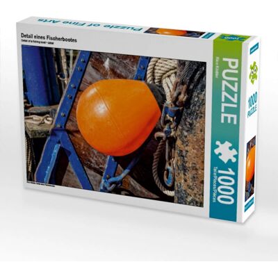 CALVENDO - 4056502199762 - 1000 pezzi - 64 x 48 cm - dettaglio di barca da pesca - puzzle CALVENDO - 4056502199762 - 1000 pezzi - 64 x 48 cm - dettaglio di barca da pesca - puzzle