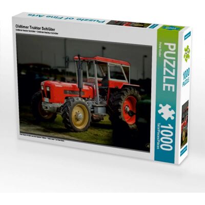 CALVENDO - Oldtimer Traktor Schlüter - 1000 piezas - Rompecabezas CALVENDO - Oldtimer Traktor Schlüter - 1000 piezas - Rompecabezas