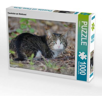 Calvendo Hauskatze am Waldrand 1000 Teile - Rompecabezas Calvendo Hauskatze am Waldrand 1000 Teile - Rompecabezas