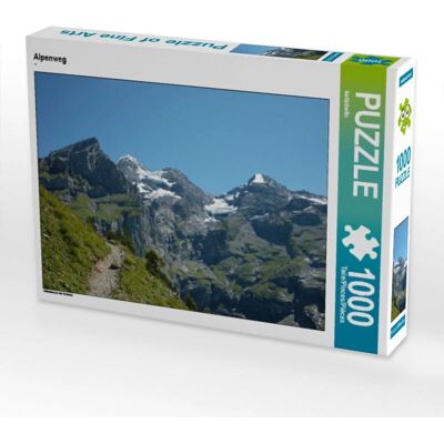 CALVENDO - Alpenweg - 1000 Pezzi - Puzzle CALVENDO - Alpenweg - 1000 Pezzi - Puzzle