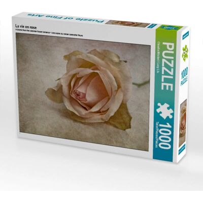 CALVENDO - La Vie en Rose - 1000 piezas - Puzzle CALVENDO - La Vie en Rose - 1000 piezas - Puzzle