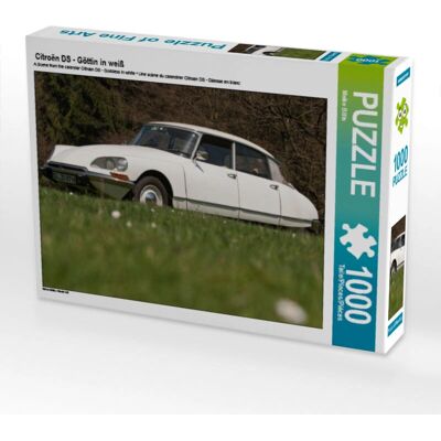 CALVENDO - Citroën DS - Göttin in weiß - 1000 pieces - Puzzle - Publicité CALVENDO - Citroën DS - Göttin in weiß - 1000 pieces - Puzzle - Publicité