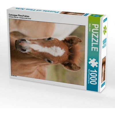 CALVENDO - Cheval camarguais Poulain - 1000 pcs - Puzzle - Publicité CALVENDO - Cheval camarguais Poulain - 1000 pcs - Puzzle - Publicité