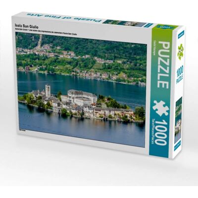 CALVENDO - Isola San Giulio 1000 - 64 x 48 cm - Puzzle CALVENDO - Isola San Giulio 1000 - 64 x 48 cm - Puzzle
