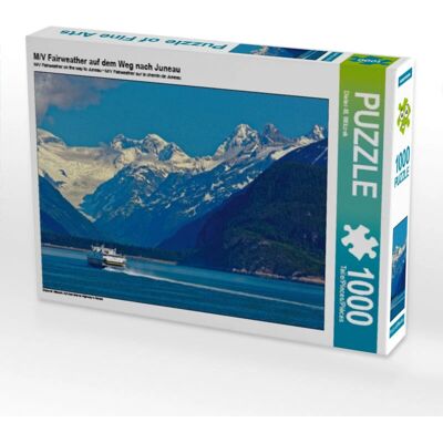 Calvendo - M/V Fairweather Juneau - 64x48 cm - 1000 piezas - Puzzle Calvendo - M/V Fairweather Juneau - 64x48 cm - 1000 piezas - Puzzle