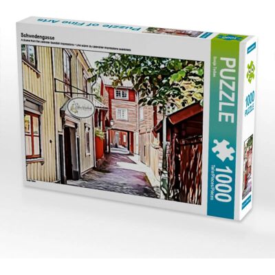 CALVENDO - Schwedengasse - 1000 piezas - Puzzle CALVENDO - Schwedengasse - 1000 piezas - Puzzle