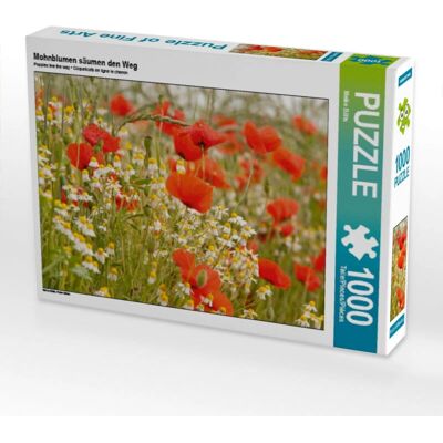 Calvendo - Les Coquelicots bordent Le Chemin - Puzzle Calvendo - Les Coquelicots bordent Le Chemin - Puzzle