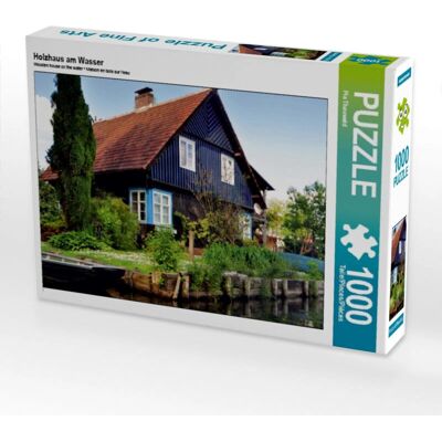 CALVENDO - Maison en Bois sur l'eau - 1000 Piezas CALVENDO - Maison en Bois sur l'eau - 1000 Piezas