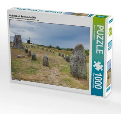 Calvendo - Grabfeld mit Bockwindmühle - 1000 pezzi - Puzzle Calvendo - Grabfeld mit Bockwindmühle - 1000 pezzi - Puzzle