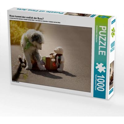 CALVENDO - Quand Le Bus Arrive-t-il Enfin ? - Puzzle CALVENDO - Quand Le Bus Arrive-t-il Enfin ? - Puzzle