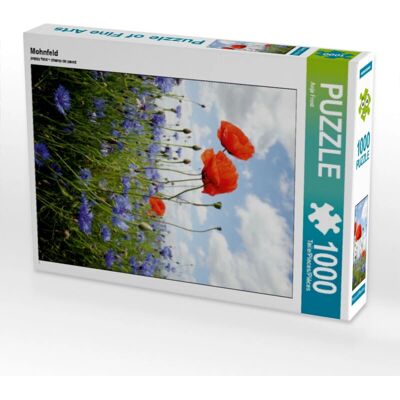 CALVENDO - Poppyfield - 1000 Piezas - Puzzle CALVENDO - Poppyfield - 1000 Piezas - Puzzle