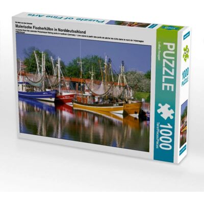 CALVENDO - Ports de pesca pittoresques dans Le Nord de l'Allemagne - 1000 Pieces - 64 x 48 cm - Puzzle CALVENDO - Ports de pesca pittoresques dans Le Nord de l'Allemagne - 1000 Pieces - 64 x 48 cm - Puzzle