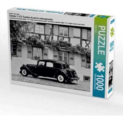 CALVENDO - Citroën 11 CV Traction Avant - 64x48 - Puzzle - Publicité CALVENDO - Citroën 11 CV Traction Avant - 64x48 - Puzzle - Publicité