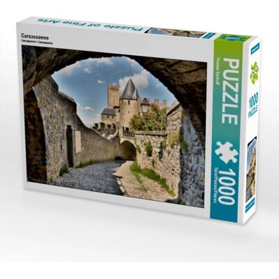 CALVENDO - Carcassonne - 1000 Pezzi - 64 x 48 cm - Puzzle CALVENDO - Carcassonne - 1000 Pezzi - 64 x 48 cm - Puzzle