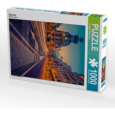 CALVENDO - Gran Vía 1000 - 48 x 64 cm - Puzzle CALVENDO - Gran Vía 1000 - 48 x 64 cm - Puzzle