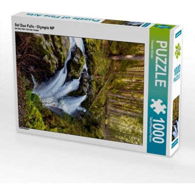 CALVENDO - Sol Duc Falls - Olympic NP - 1000 Piezas - Puzzle CALVENDO - Sol Duc Falls - Olympic NP - 1000 Piezas - Puzzle