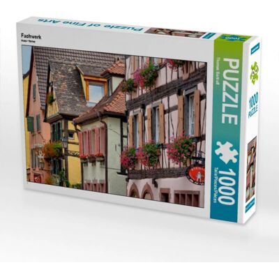 CALVENDO - À colombages - 1000 pezzi - 64x48 cm - Puzzle CALVENDO - À colombages - 1000 pezzi - 64x48 cm - Puzzle