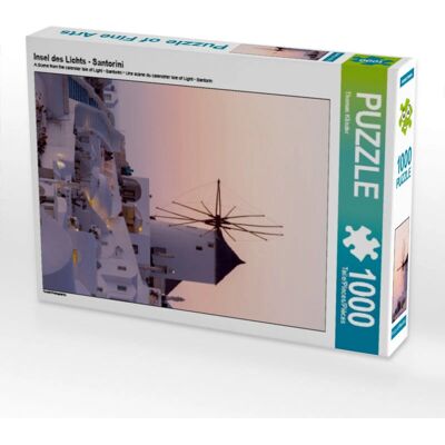 CALVENDO - Insel des Lichts - Santorini 1000 piezas - Puzzle CALVENDO - Insel des Lichts - Santorini 1000 piezas - Puzzle