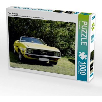 CALVENDO - Ford Mustang - 1000 Pieces - Puzzle - Publicité CALVENDO - Ford Mustang - 1000 Pieces - Puzzle - Publicité