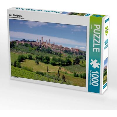 CALVENDO San Gimignano - 1000 Teile - 64 x 48 cm - puzzle CALVENDO San Gimignano - 1000 Teile - 64 x 48 cm - puzzle