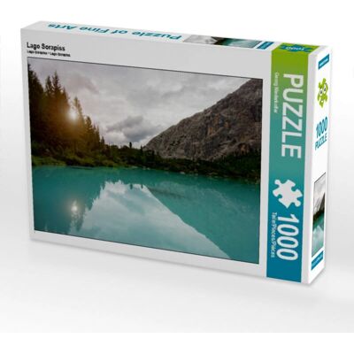 CALVENDO - Lac Sorapiss - 1000 piezas - 64 x 48 cm - rompecabezas CALVENDO - Lac Sorapiss - 1000 piezas - 64 x 48 cm - rompecabezas