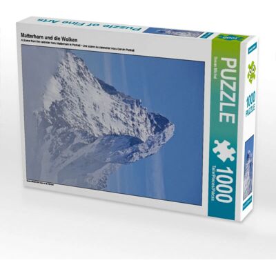 CALVENDO Le Cervin et Les Nuages 1000 piezas Puzzle CALVENDO Le Cervin et Les Nuages 1000 piezas Puzzle
