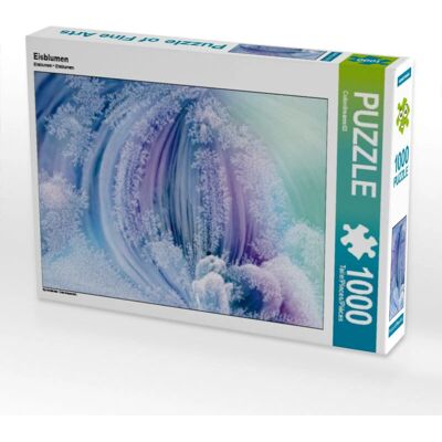 CALVENDO - Fleurs de Glace - 1000 piezas - 64 x 48 cm - Puzzle CALVENDO - Fleurs de Glace - 1000 piezas - 64 x 48 cm - Puzzle