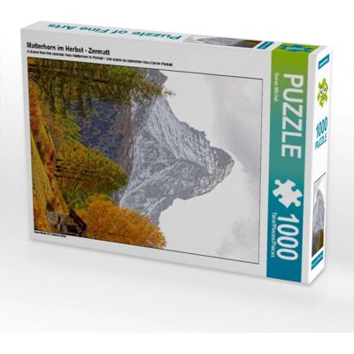 CALVENDO - Le Cervin en Automne - Zermatt - 1000 Piezas - Puzzle CALVENDO - Le Cervin en Automne - Zermatt - 1000 Piezas - Puzzle