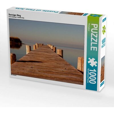 CALVENDO - Passerelle ensoleillée - 1000 Piezas - Puzzle CALVENDO - Passerelle ensoleillée - 1000 Piezas - Puzzle