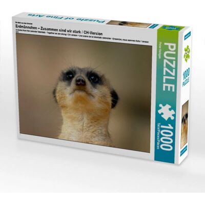 CALVENDO - Suricate - 1000 piezas - 64x48 cm - puzzle CALVENDO - Suricate - 1000 piezas - 64x48 cm - puzzle