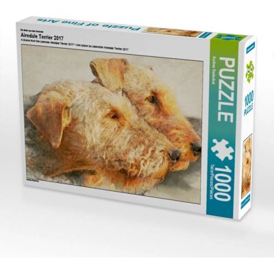 Calvendo - Airedale Terrier Puzzle - 1000 Teile - Puzzle Calvendo - Airedale Terrier Puzzle - 1000 Teile - Puzzle