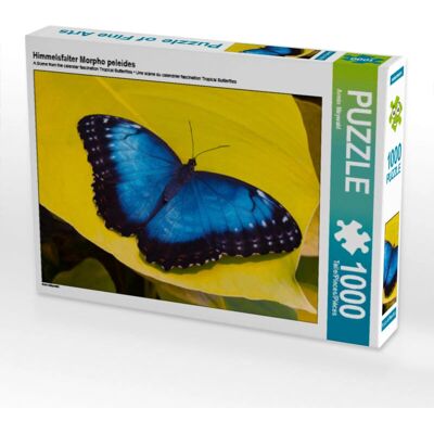 CALVENDO - Papillon Ciel Morpho peleides - 64 x 48 cm - Puzzle CALVENDO - Papillon Ciel Morpho peleides - 64 x 48 cm - Puzzle