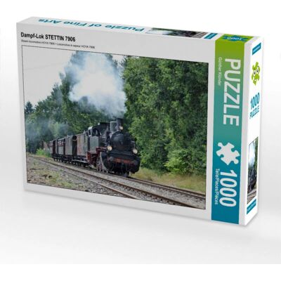 Calvendo - Dampf-Lok STETTIN 7906 - 1000 pezzi Calvendo - Dampf-Lok STETTIN 7906 - 1000 pezzi