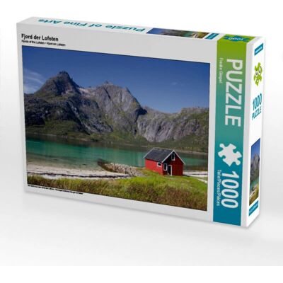 CALVENDO - Fjord des Lofoten - 64 x 48 cm - 1000 Pezzi - Puzzle CALVENDO - Fjord des Lofoten - 64 x 48 cm - 1000 Pezzi - Puzzle