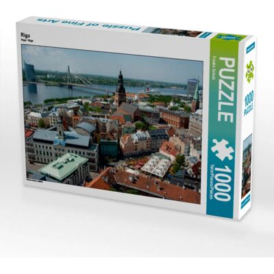 CALVENDO - 4056502926900 - Riga - 1000 piezas - Puzzle CALVENDO - 4056502926900 - Riga - 1000 piezas - Puzzle