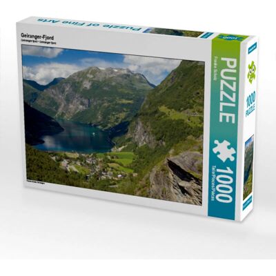 CALVENDO - Geiranger-Fjord - 1000 pezzi - Puzzle CALVENDO - Geiranger-Fjord - 1000 pezzi - Puzzle