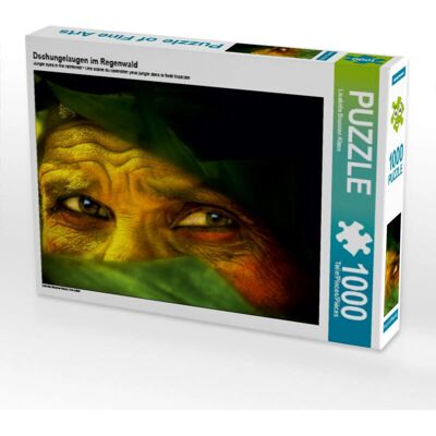 CALVENDO - Liselotte Brunner-Klaus - Jungle Eyes - 1000 piezas CALVENDO - Liselotte Brunner-Klaus - Jungle Eyes - 1000 piezas