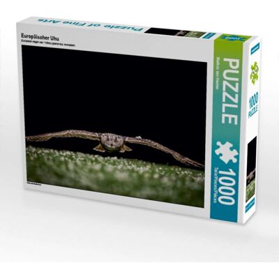 CALVENDO - Hibou Grand-duc d'europe - 64x48cm - Puzzle CALVENDO - Hibou Grand-duc d'europe - 64x48cm - Puzzle