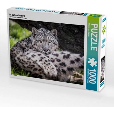 CALVENDO - Snow Leopard - 1000 Pieces - 64 x 48 cm - Puzzle CALVENDO - Snow Leopard - 1000 Pieces - 64 x 48 cm - Puzzle