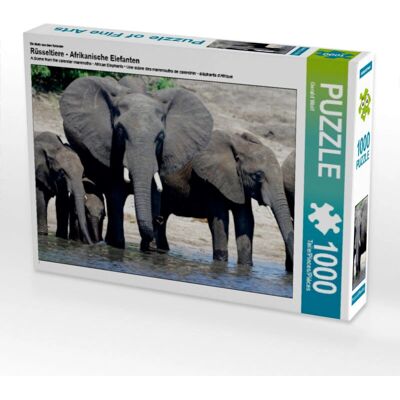 CALVENDO - Proboscidiens - éléphants d'Afrique - Puzzle CALVENDO - Proboscidiens - éléphants d'Afrique - Puzzle