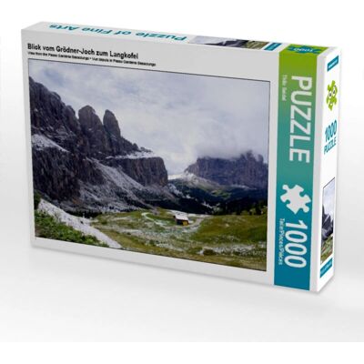 CALVENDO - Gardena Pass - Sassolungo - 1000pc - Puzzle CALVENDO - Gardena Pass - Sassolungo - 1000pc - Puzzle